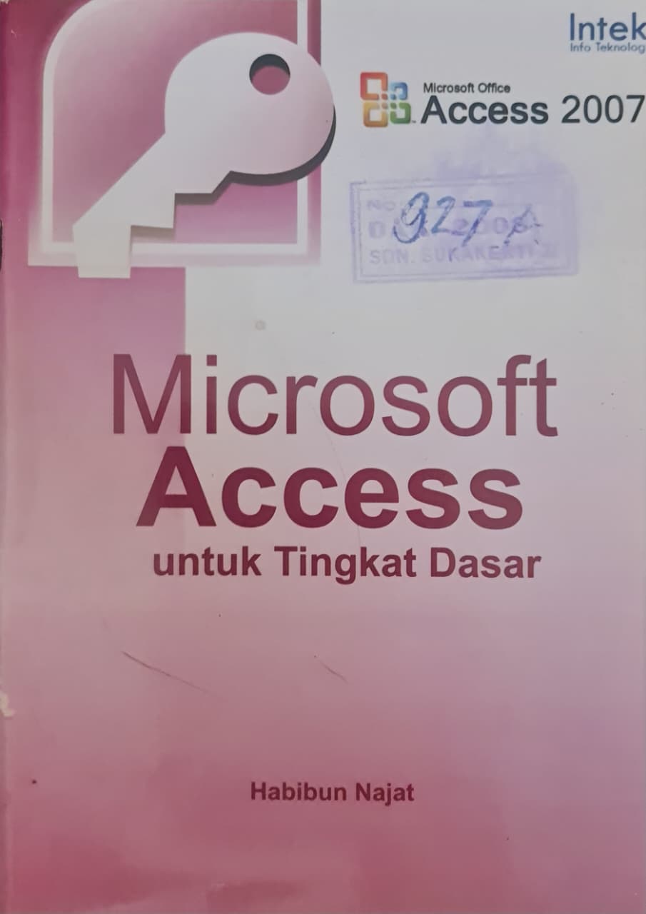 Sampul Microsoft Access untuk Tingkat Dasar