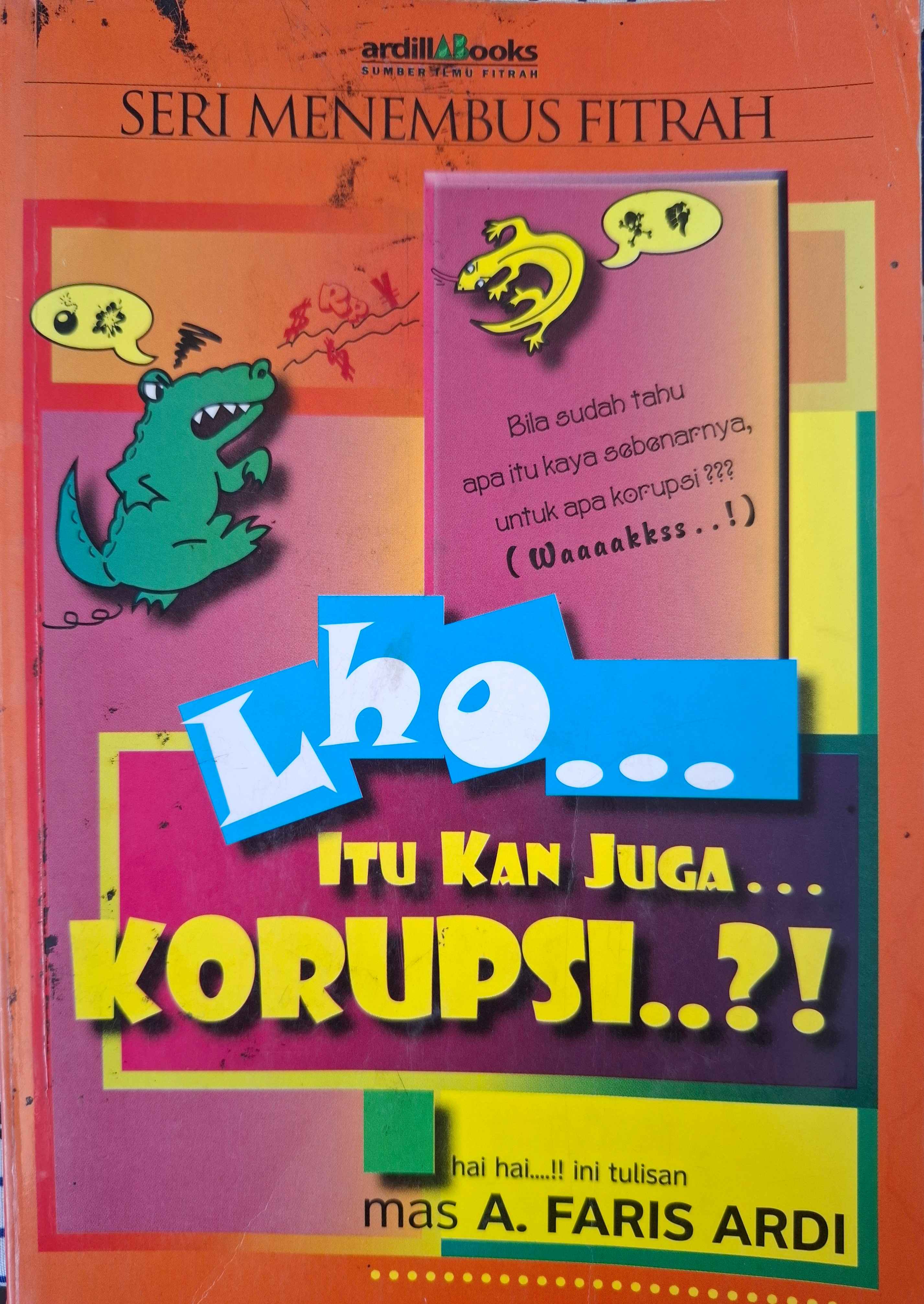 Sampul Lho Itu Kan Juga Korupsi