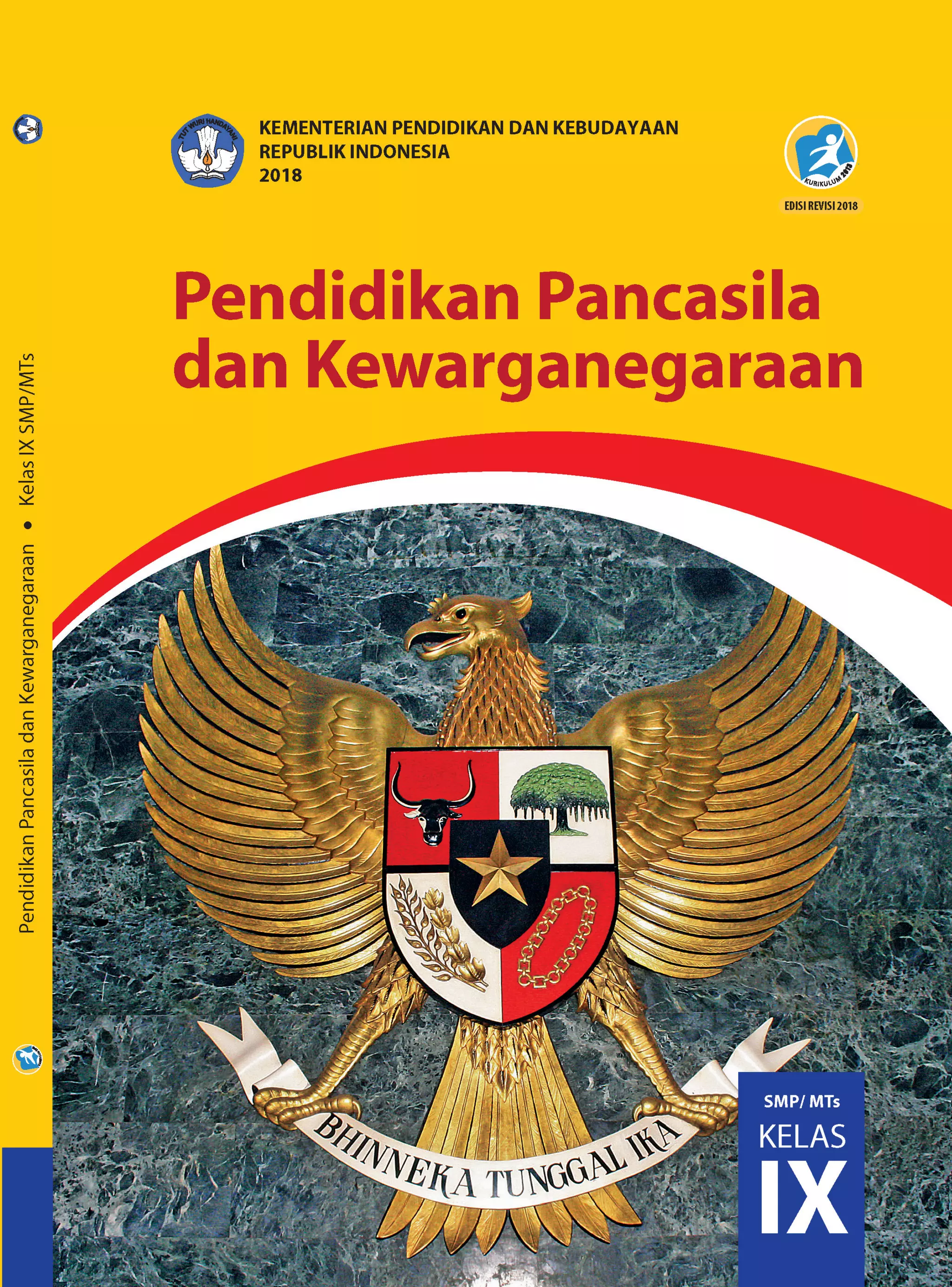 Sampul PENDIDIKAN PANCASILA DAN KEWARGANEGARAAN
