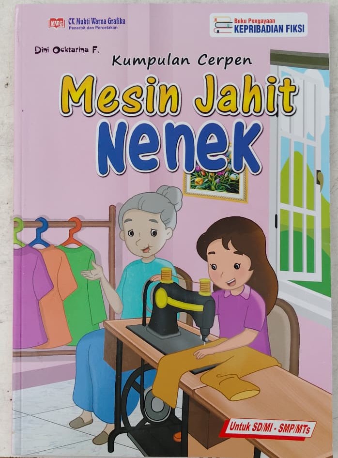 Sampul Kumpulan Cerpen Mesin Jahit Nenek