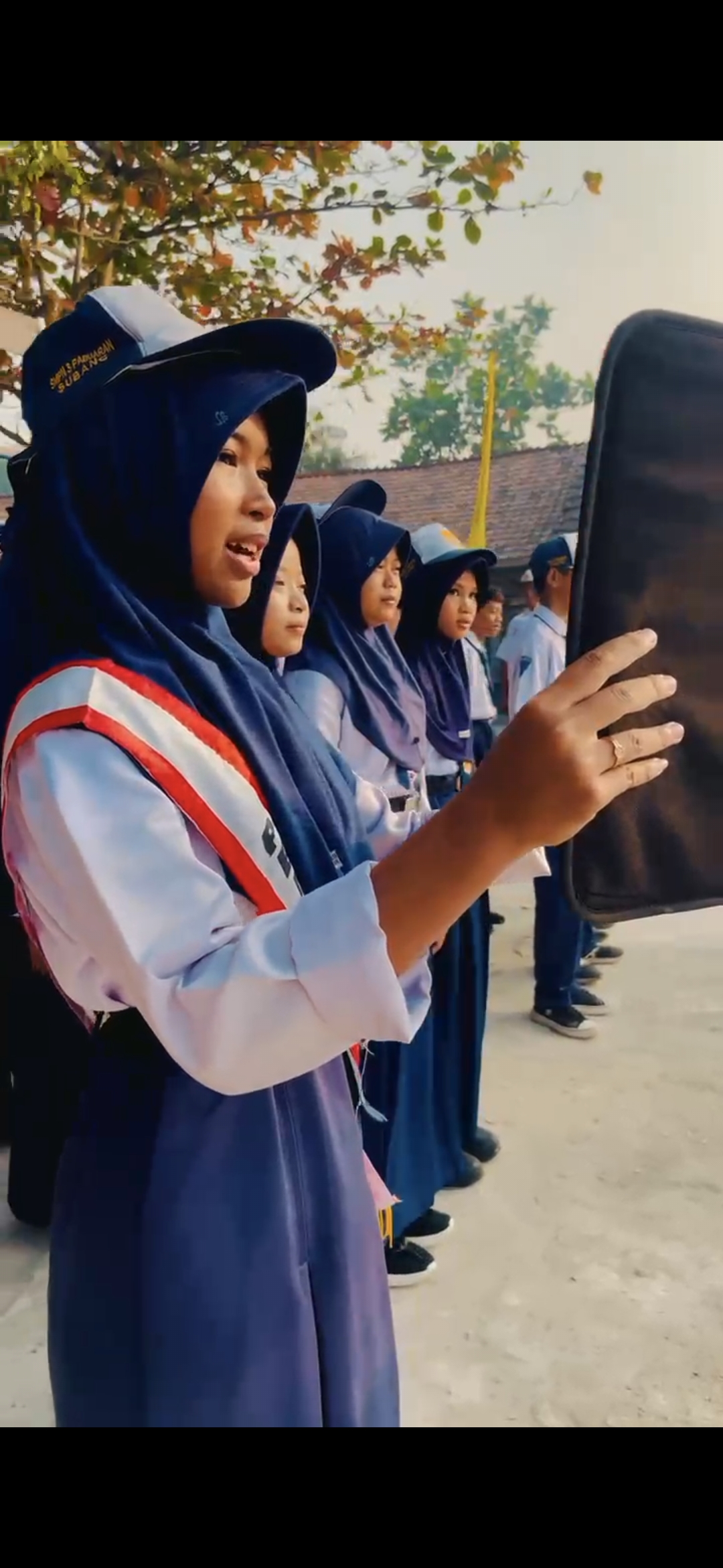 Pembiasaan Upacara Bendera